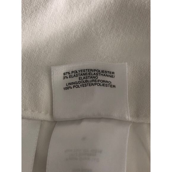 Kasper Dress Pants Women’s Size 16 White NEW - Picture 6 of 6